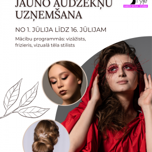 Audzēkņu uzņemšana visās studiju programmās